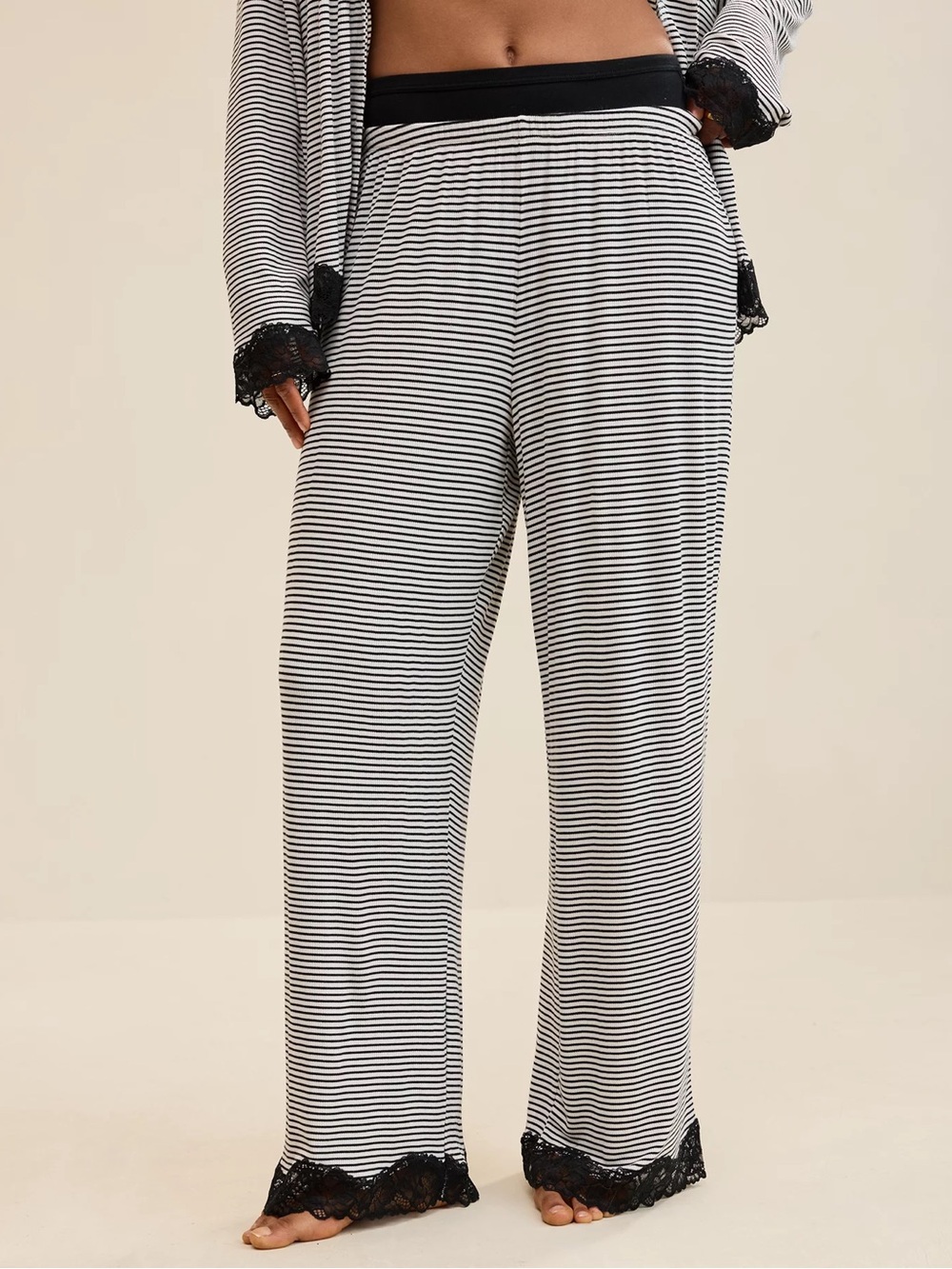 Aerie Real Soft Rib Trouser PJ